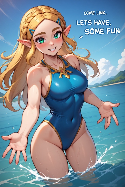 Lake Hylia Princess Splash