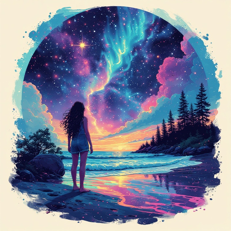 Stellar Coast Goddess