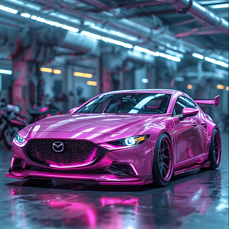 Pink Kitty Hypercar
