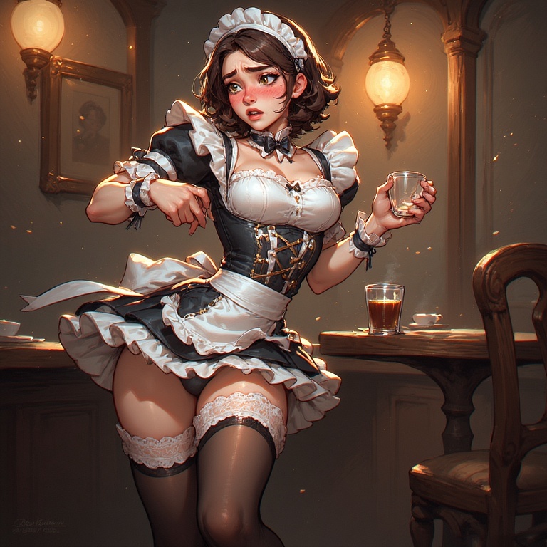 Flustered Maid's Delight