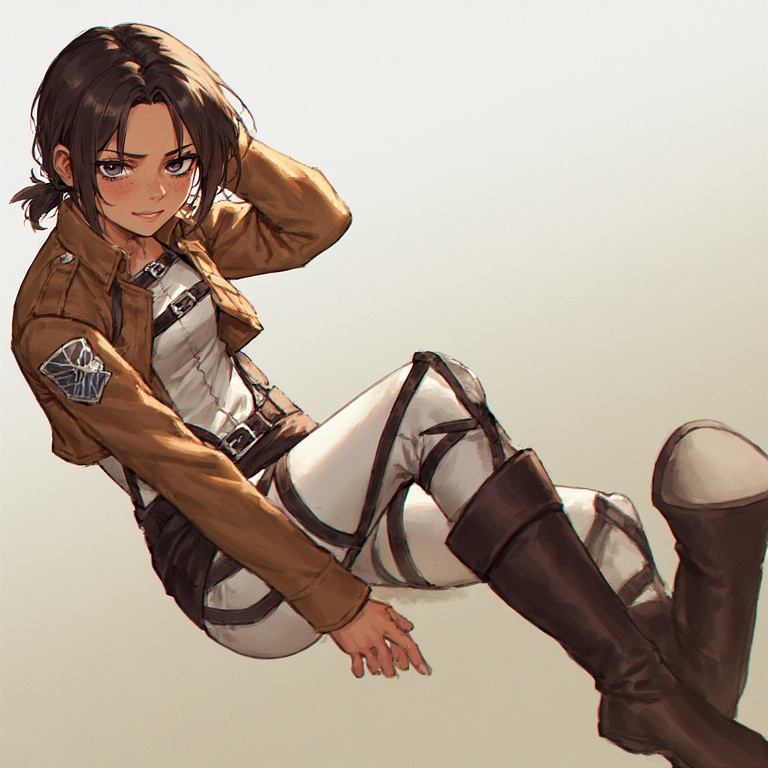 Tan Scout with Attitude