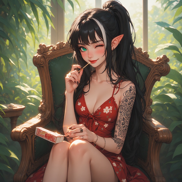 Elf Maiden Portrait
