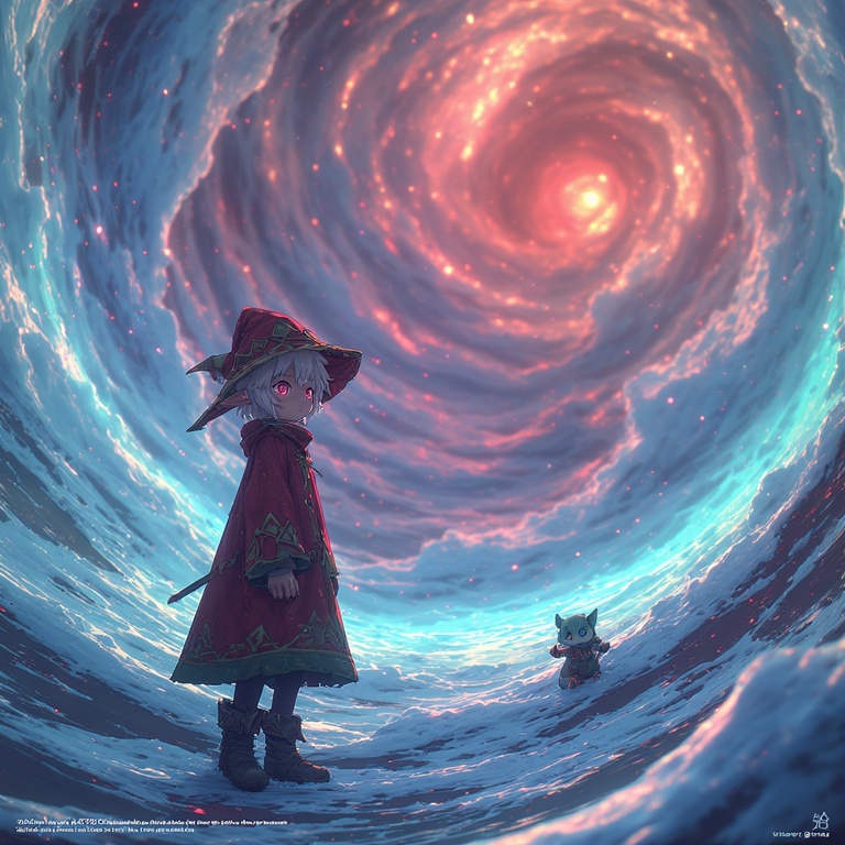 Luminescent Celestial Form