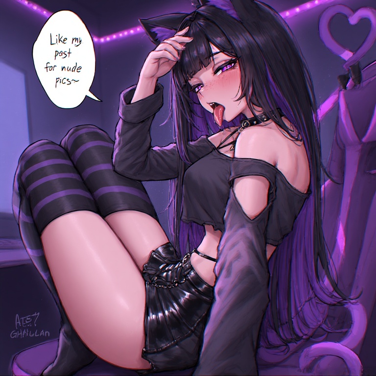 Purple Pixie E-Girl