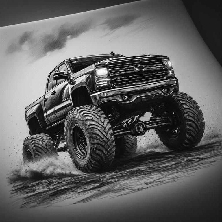 Chevy Goliath Black Dominance
