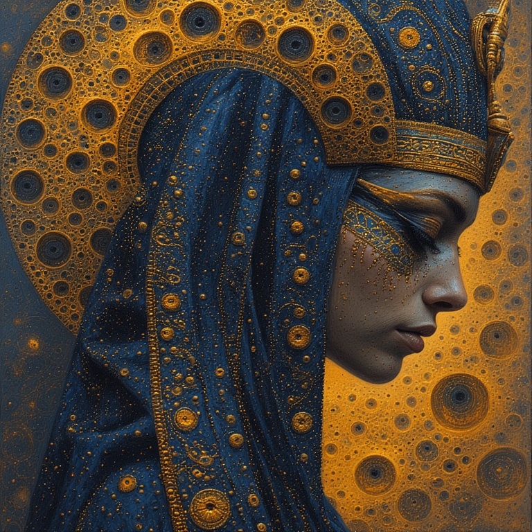 Mandelbrot Desert Goddess