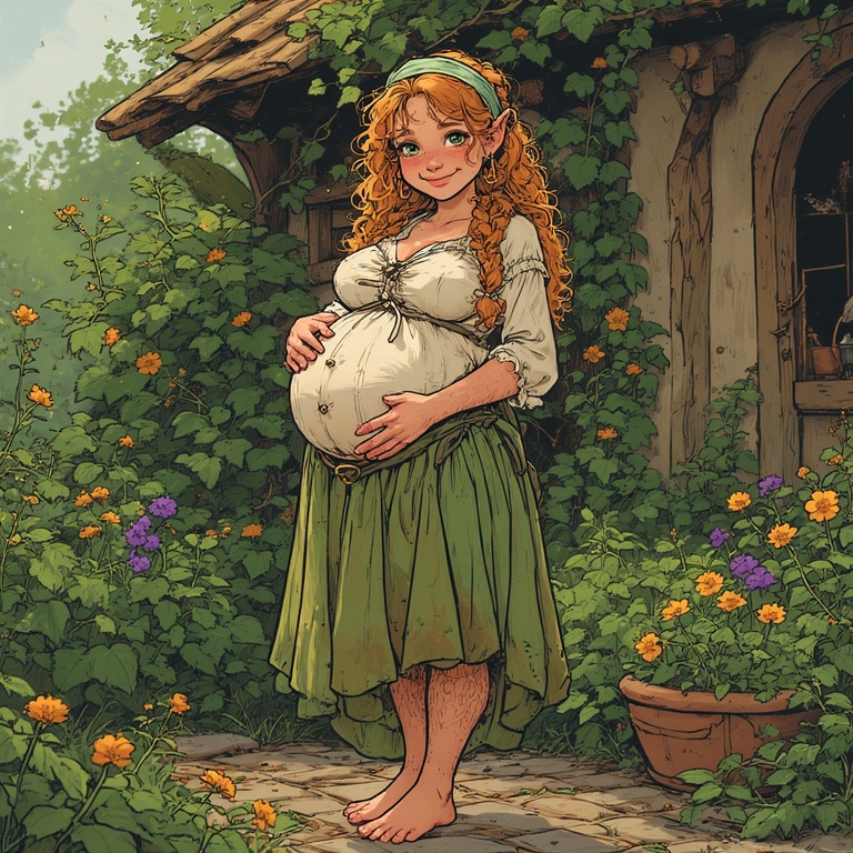 Pregnant Hobbit Bloom