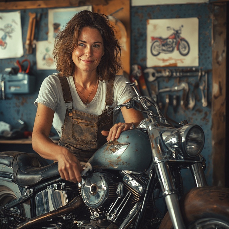 Working Woman on Wheels