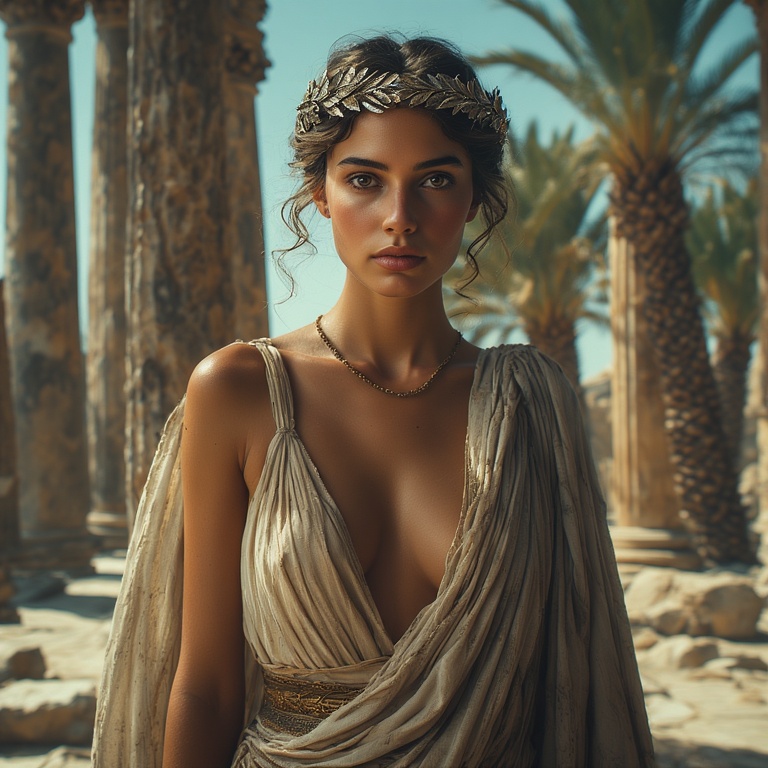Roman Goddess Portrait