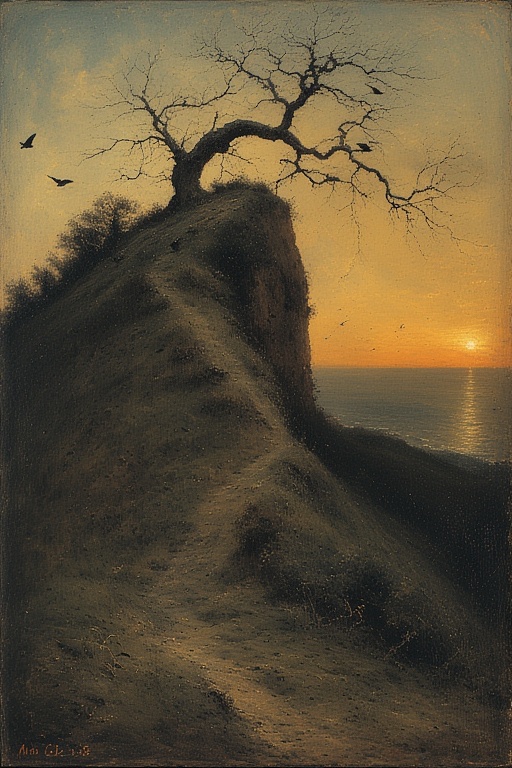 Sunset Hill Hermitage Scene