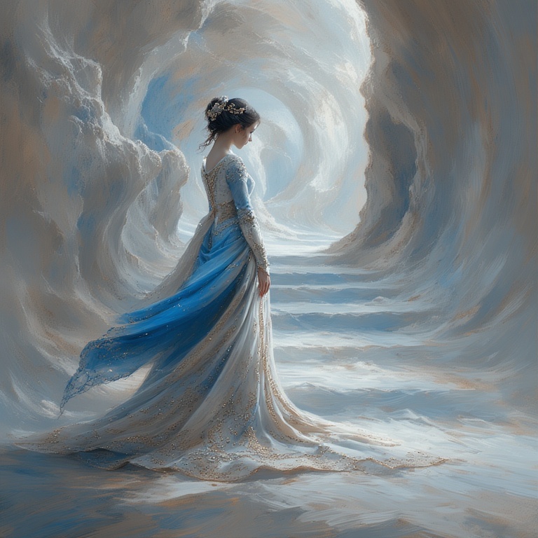 Blue Romantic Masterpiece