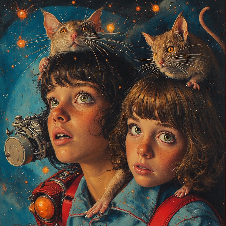 Vintage Sci-Fi Masterpiece
