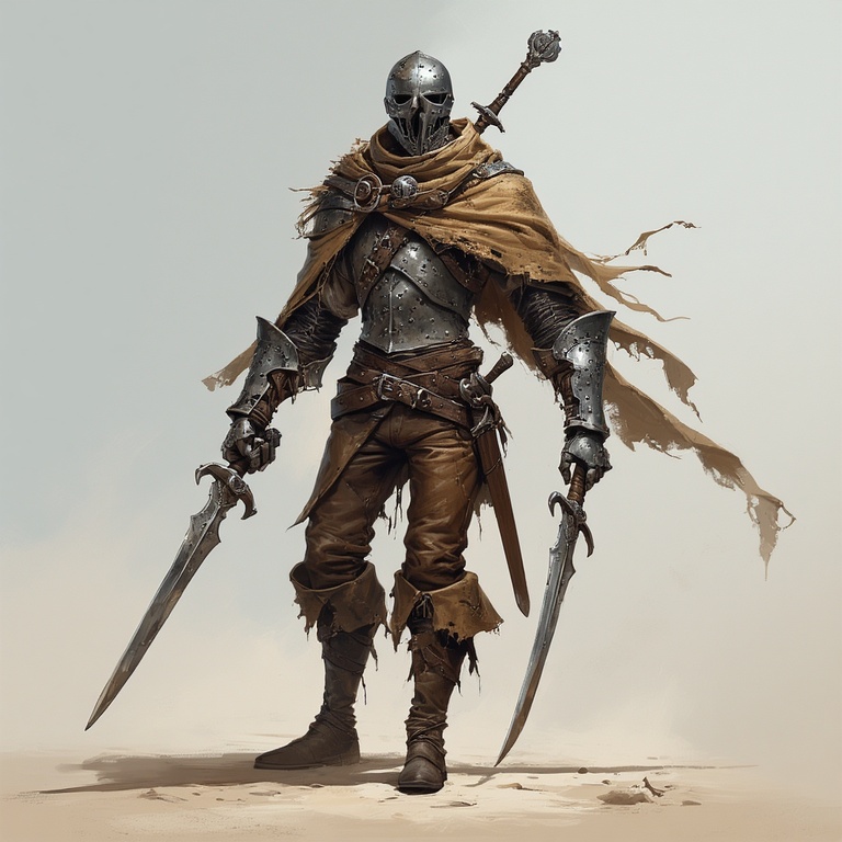 Metal Metamorph Masked Warrior