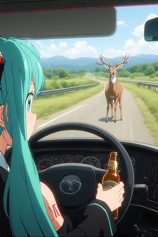 Miku's Beer Break