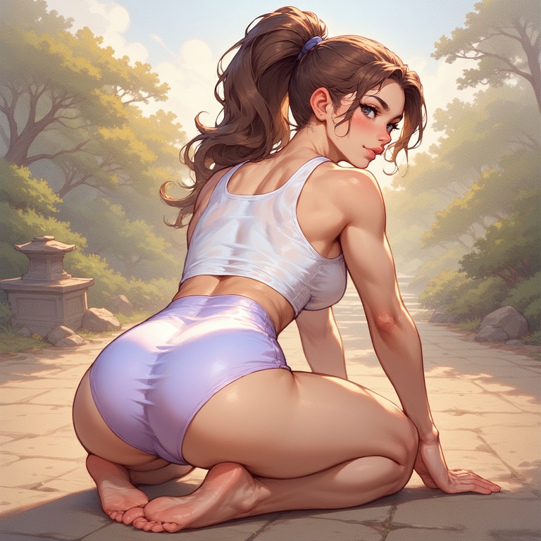 Zen Garden Pose