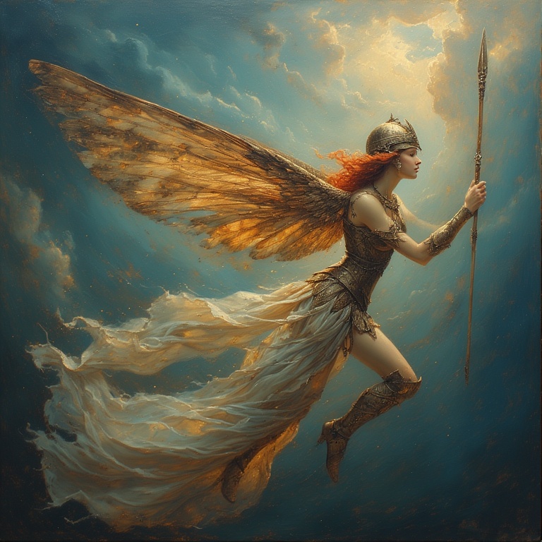 Furious Fiery Warrior