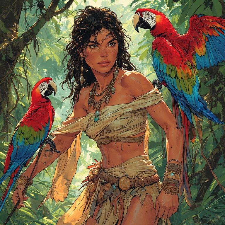 Rainforest Amazonian Beauty