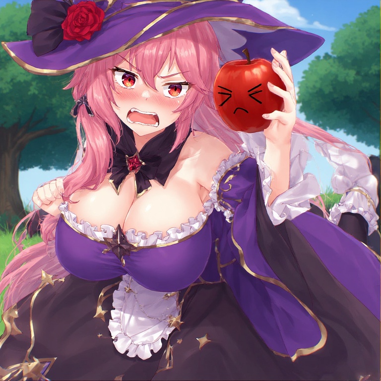 Angry Apple Witch