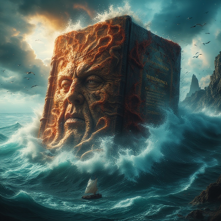 Stormy Seascape of Madness