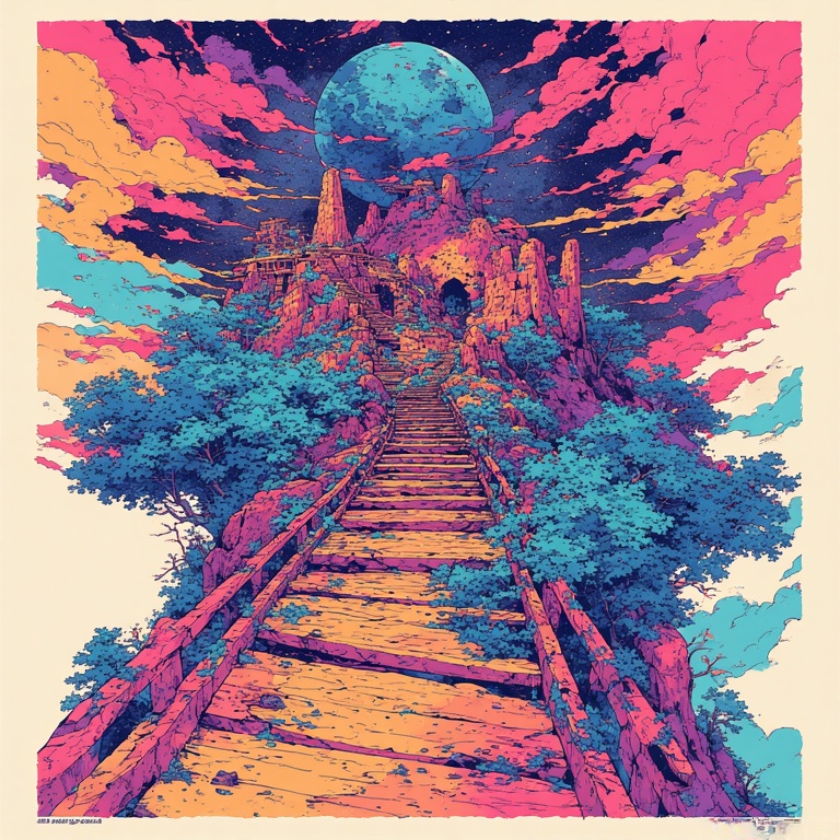 Neon Anime Visions