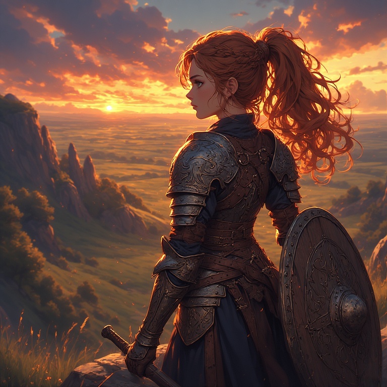 Shieldmaiden of Sunset