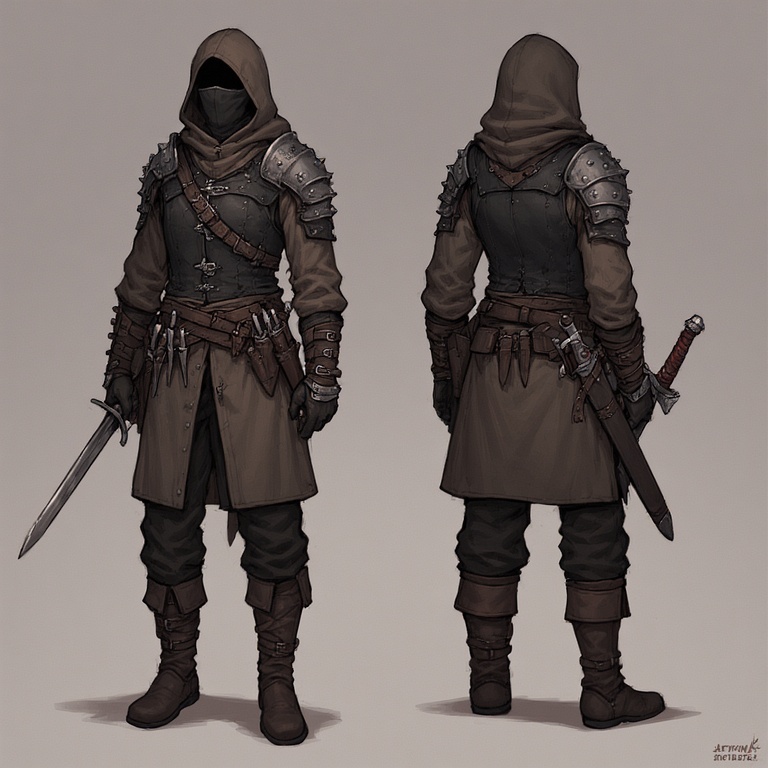 Warrior's Dark Armor