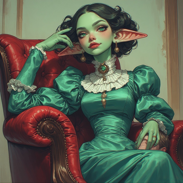 Snooty Satin Siren