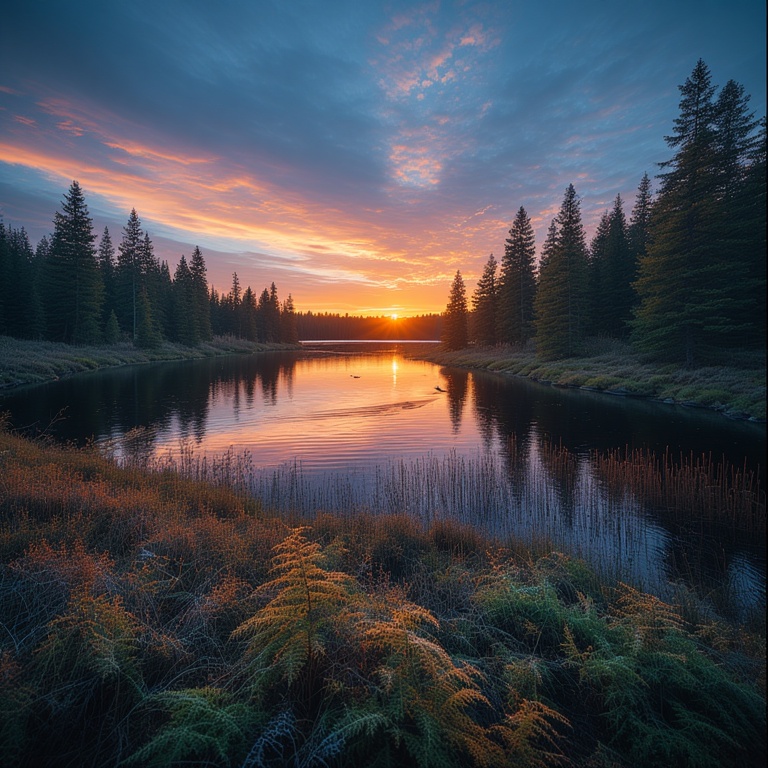 Autumn Boreal Twilight