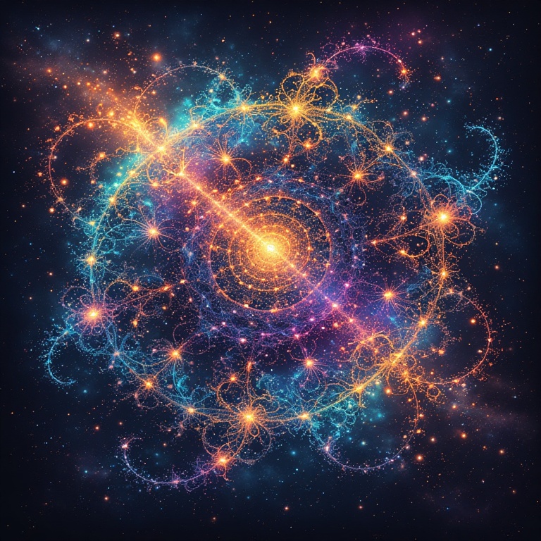 Cosmic Bloom Symphony