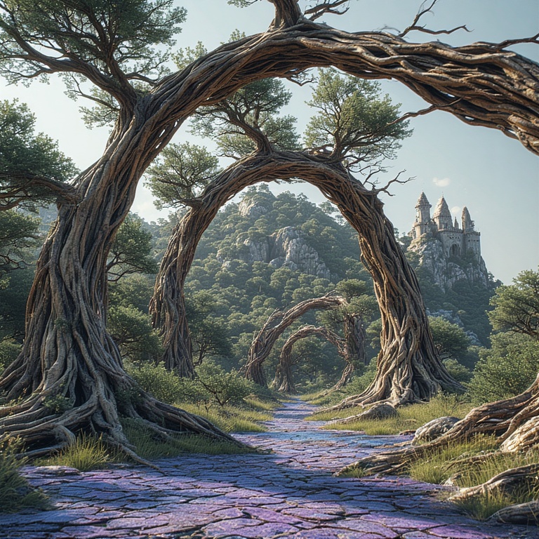 Twisted Vortex Landscape