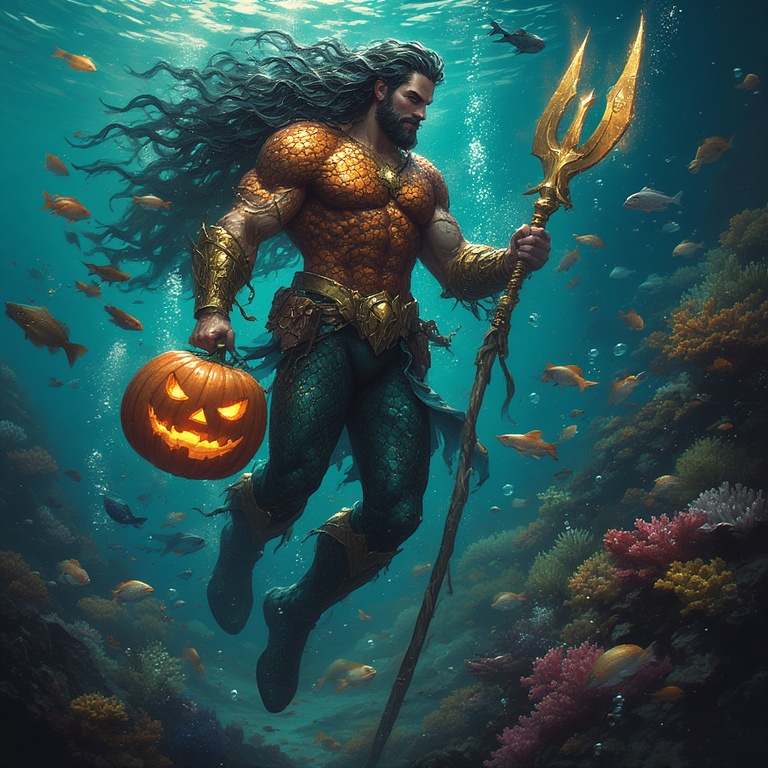 Aquaman's Underwater Harvest