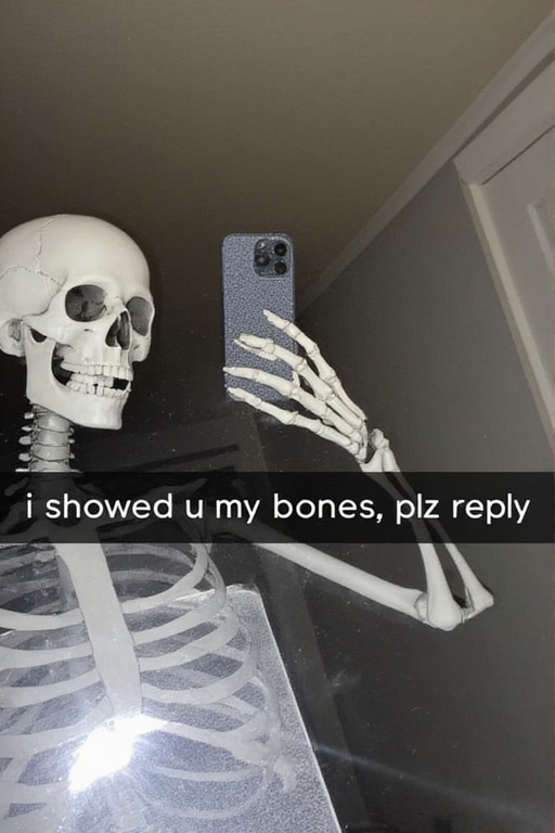 Bony Selfie Moment