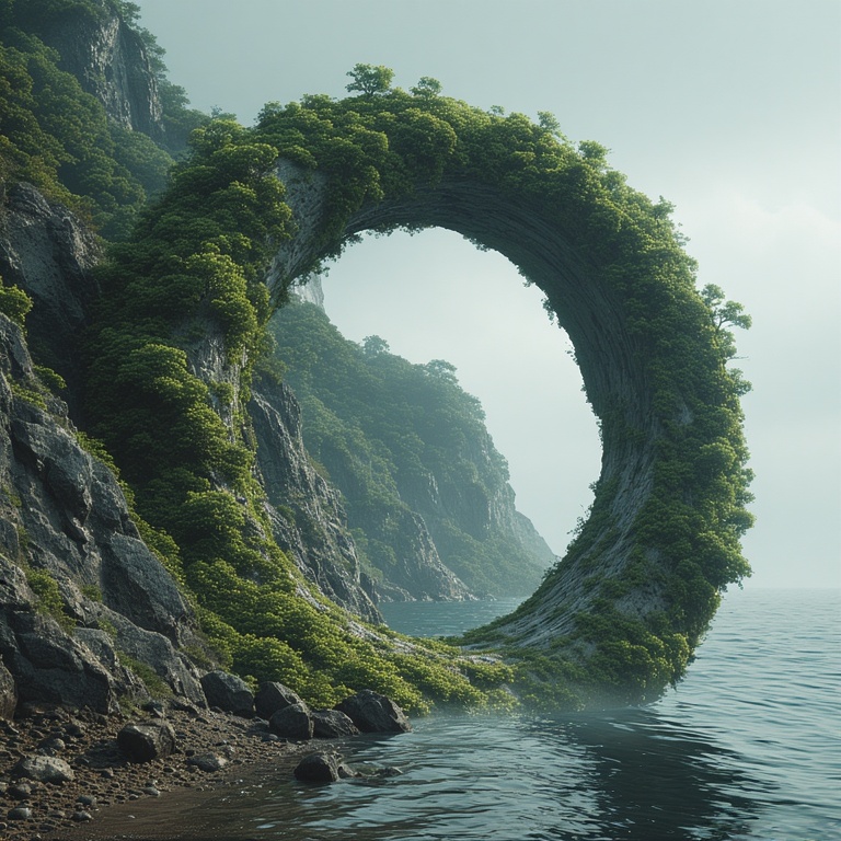 Surreal Landscape Portal
