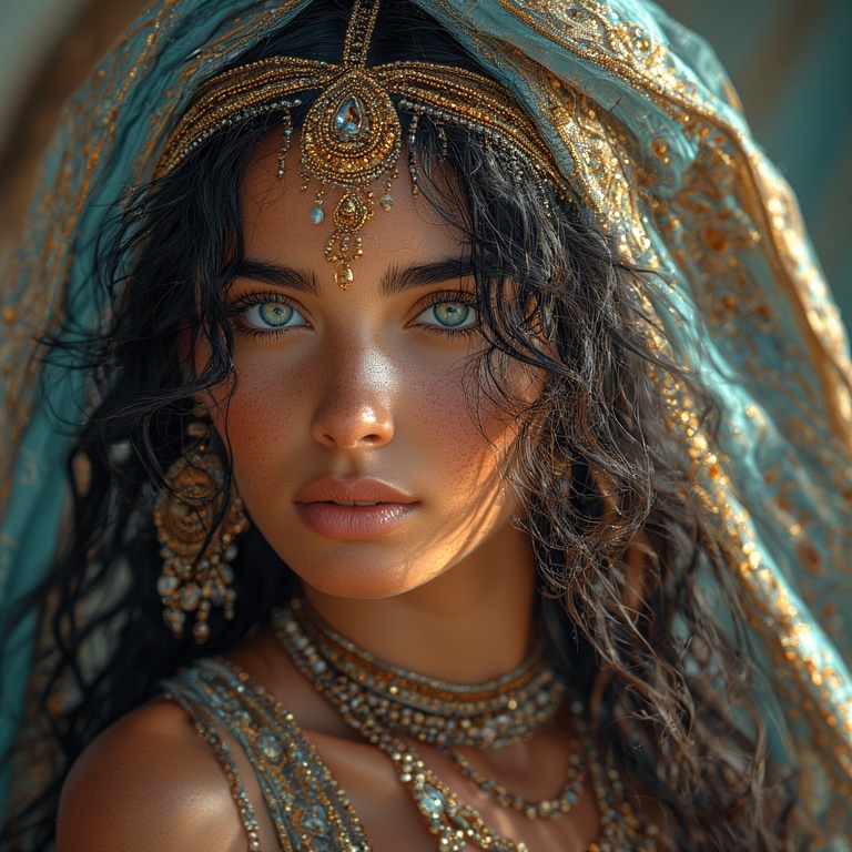Sultry Belly Dancer