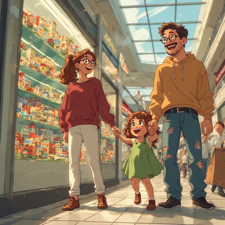 Pregnant Joy at Toyland