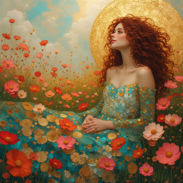 Turquoise Serenity Bloom