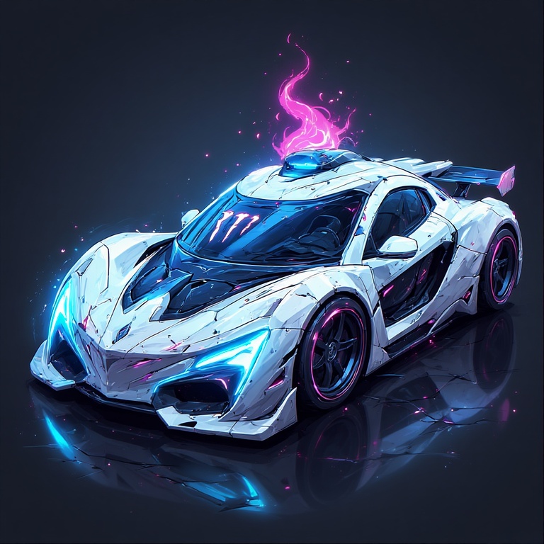 Cyberpunk Monster Wheels