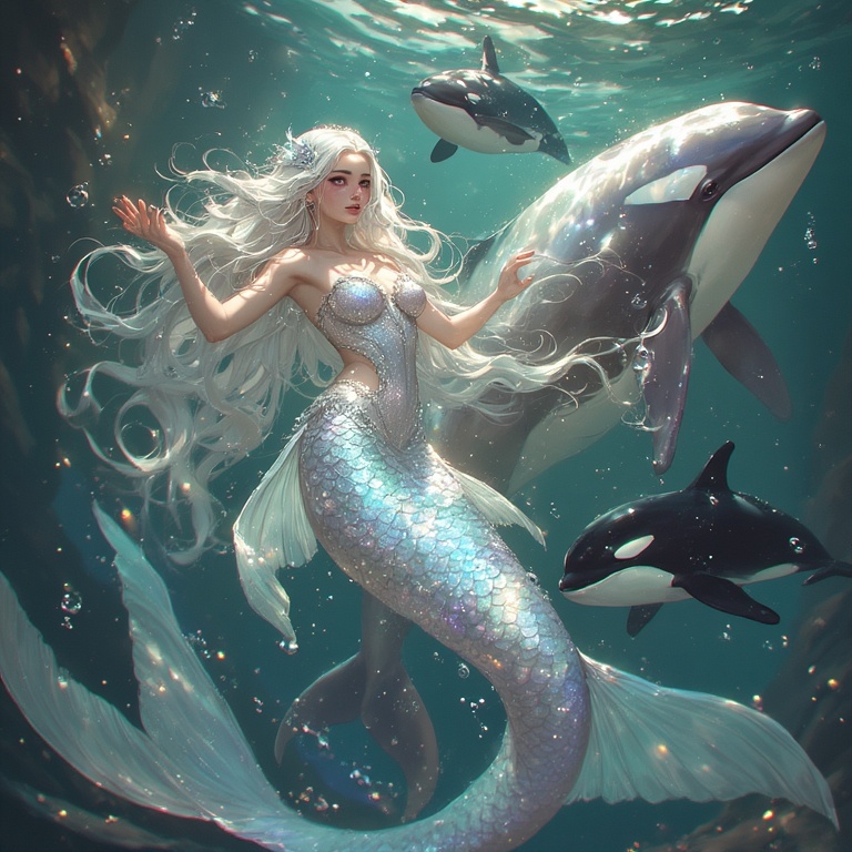 Ethereal Oceanic Beauty