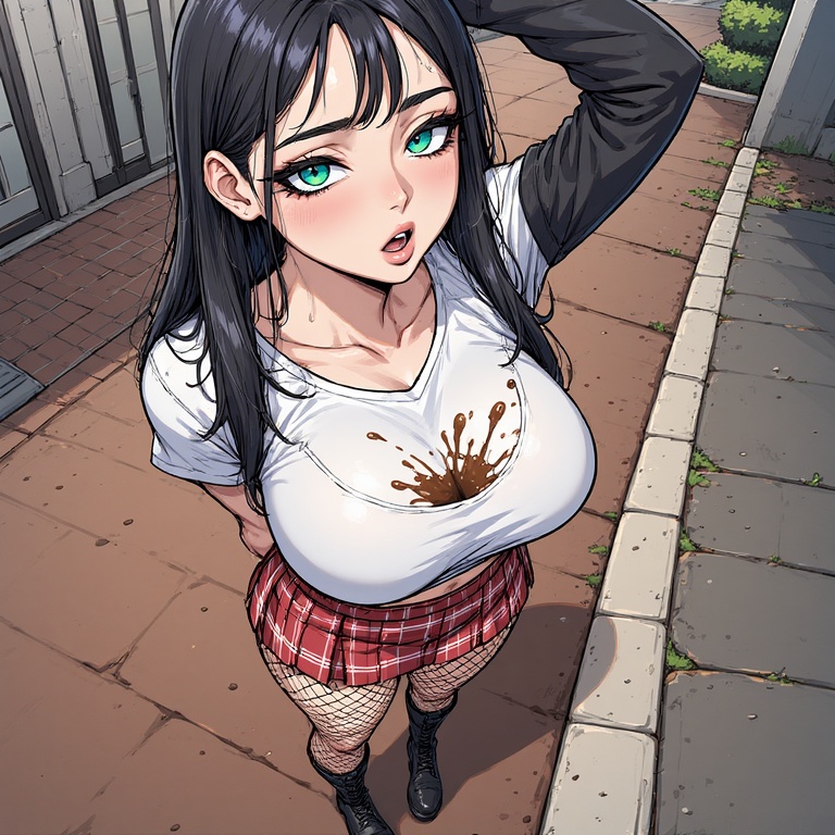 Coffee-Spilled City Cutie