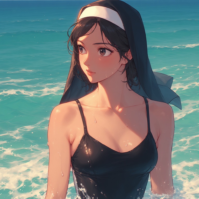 Turquoise Nun's Plunge
