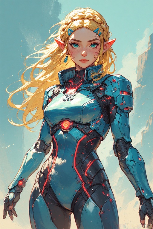 Cyberpunk Princess Reboot