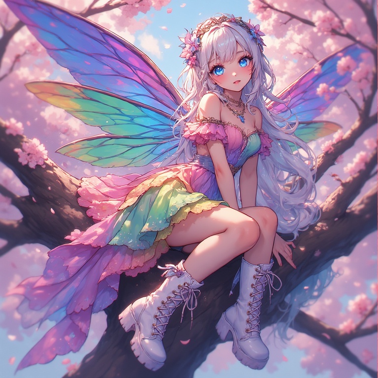 Rainbow Fairy Child