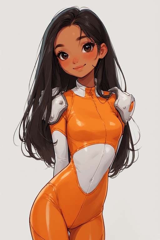 Orange Athlete Cutie