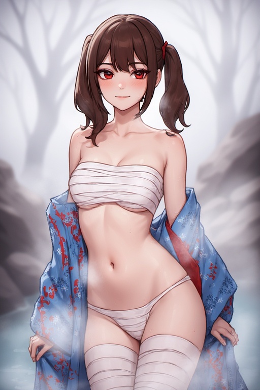 Misty Kimono Maiden