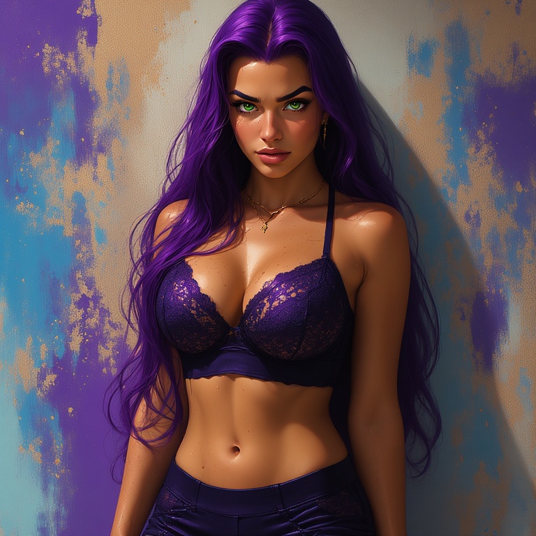 Zelda's Sweat-Soaked Garage Glamour