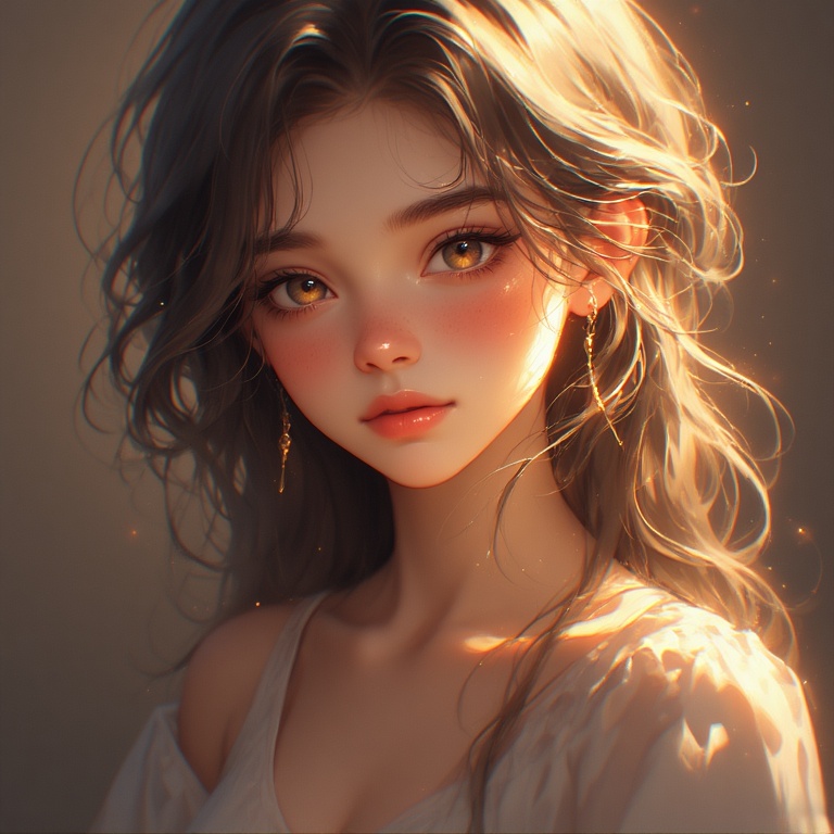 Glowing Youth Portrait