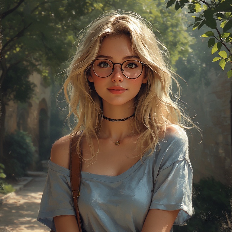 Sassy Blonde Cutie