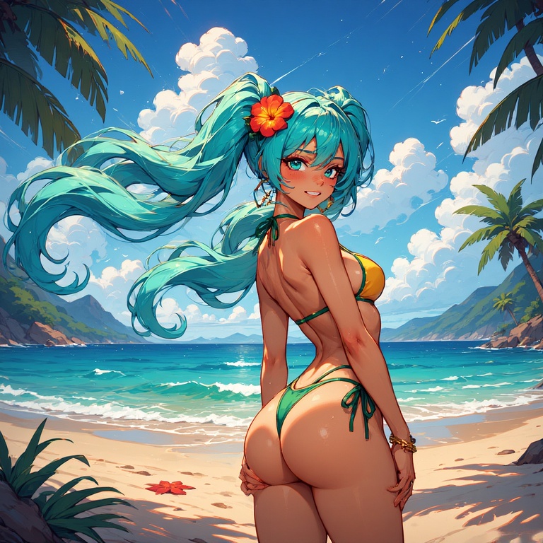 Beachy Miku Vibes