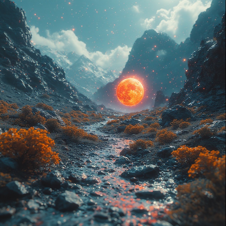 Sunset Psychedelic Odyssey