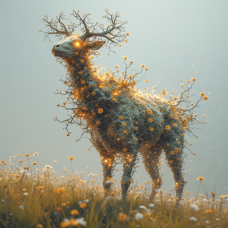 Floral Fractal Emerges